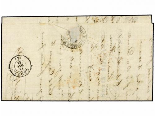 ✉ ESTADOS UNIDOS. Sc. 69. 1865 (Nov. 25). Entire letter from