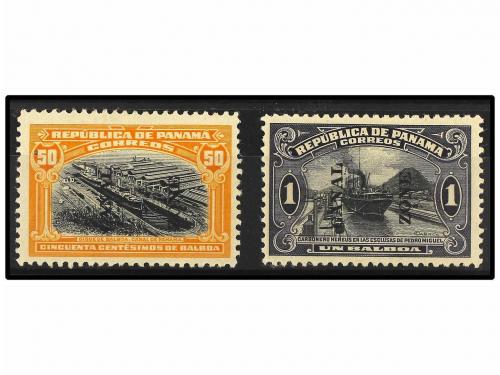 * ESTADOS UNIDOS. Sc. 58/59. 1920. CANAL ZONE. Complete set,