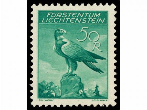 ** LIECHTENSTEIN. Mi. 143/47. 1934. Complete set, never hing