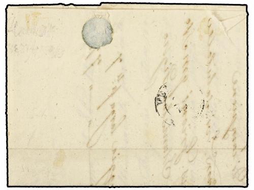 ✉ ITALIA ANTIGUOS ESTADOS: LOMBARDO-VENECIA. 1853. CREMA a V