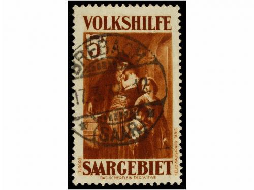 ° SARRE. Yv. 148/54. 1932. Complete set. Fine in used. Yvert
