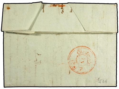 ✉ ITALIA. 1807 (24 Frebrero). OCUPACIÓN FRANCESA. MILÁN a PA