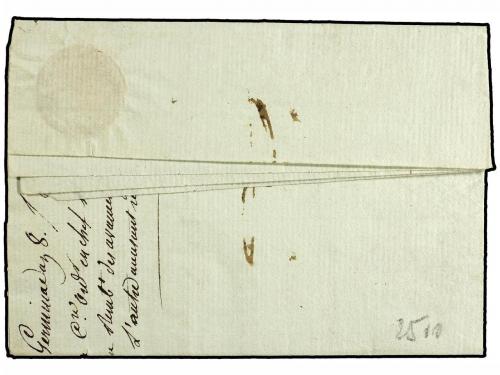 ✉ ITALIA. 1798 (11 Germinal). OCUPACIÓN FRANCESA. GENOVA a M