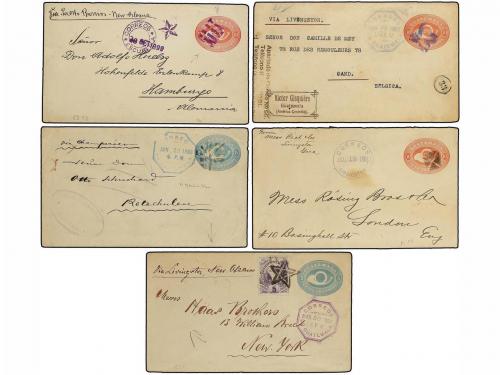 ✉ GUATEMALA. 1890-98. Group of 17 covers with different FANC