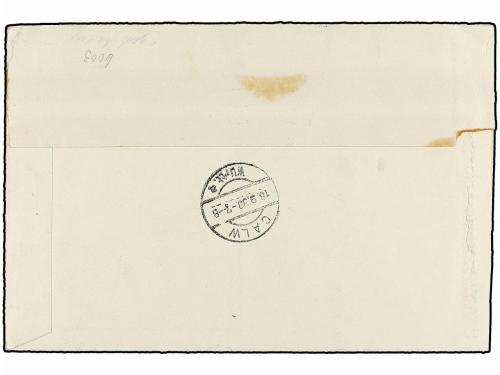 ✉ SUIZA. 1938. AARAU a ALEMANIA. HB. Circulada, al dorso lle