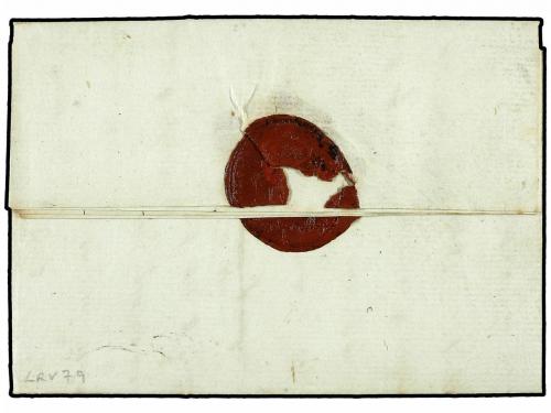 ✉ HAITI. 1792 (19-Febrero). CAP FRANÇOIS a PORT AU PRINCE. M