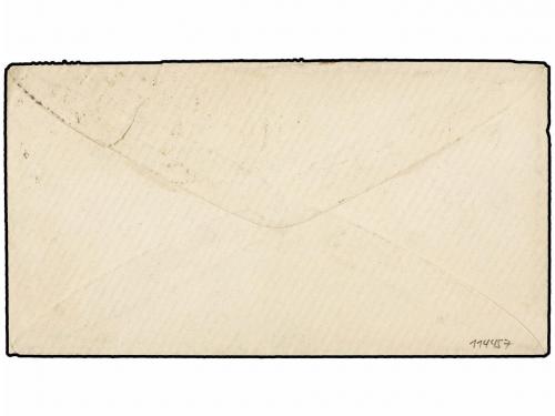 ✉ PERU. Yv. 26, 28 (2). 1881 (8-Enero). LIMA a PARÍS. 1 ctvo