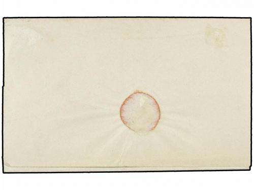 ✉ COLOMBIA. (1840 CA.). Envuelta circulada a BOGOTA. Marca S