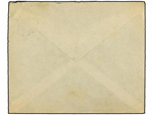 ✉ ESPAÑA ENTEROS POSTALES. 1933. BARCELONA a HOLANDA. 40 cts