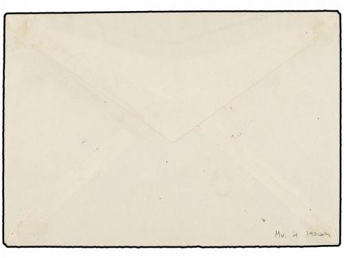 ✉ SARRE. 1929. SAAR a MUNICH (Alemania). Primer vuelo (Mu. 4