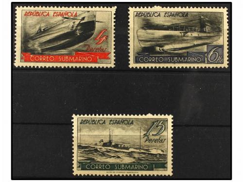** ESPAÑA. Ed. SH 781. Sellos procedentes de HB. Serie compl