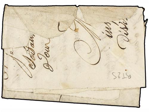 ✉ ESPAÑA: PREFILATELIA. 1810 (18 Agosto). EJÉRCITOS FRANCESE