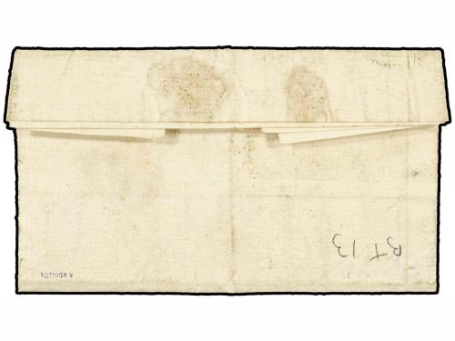 ✉ ESPAÑA: PREFILATELIA. 1810 (10 Junio). EJÉRCITOS FRANCESES
