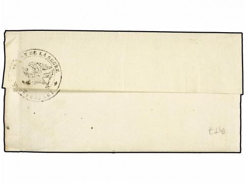 ✉ ESPAÑA: PREFILATELIA. 1812 (9 Noviembre). EJÉRCITOS FRANCE