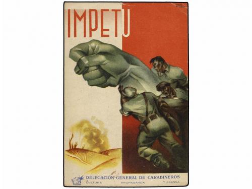 ✉ ESPAÑA GUERRA CIVIL. 1939 (21-3). Tarjeta Postal de Campañ