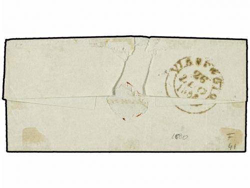 ✉ ITALIA ANTIGUOS ESTADOS: PARMA. Sa. 8. 1856. PARMA a VIAUG