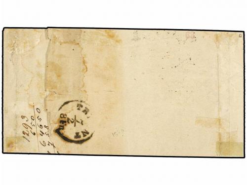 ✉ AUSTRIA. Mi. 23 (2). (1861 CA.). WIEN to LAVIS. 1,05 kr. l