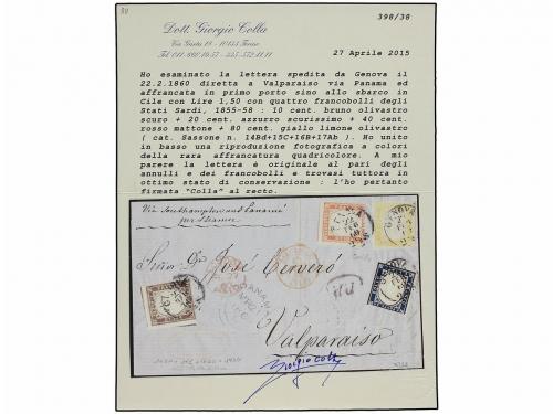 ✉ ITALIA ANTIGUOS ESTADOS: CERDEÑA. Sa. 14Bd, 15C, 16B, 17Ab