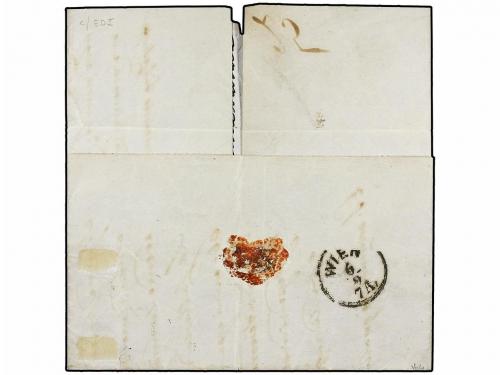 ✉ ITALIA ANTIGUOS ESTADOS: LOMBARDO-VENECIA. (1856 CA.). TRE
