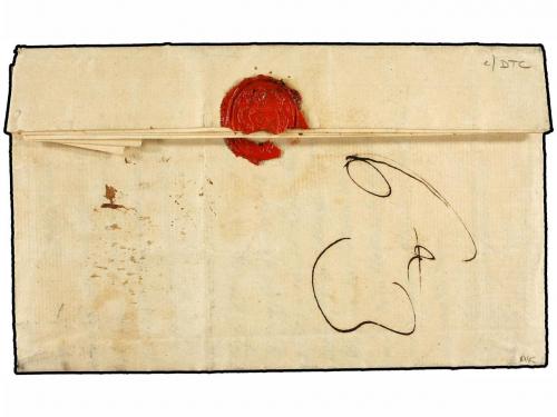 ✉ INDIA HOLANDESA. 1758 (June 17). Entire letter from ST. EU