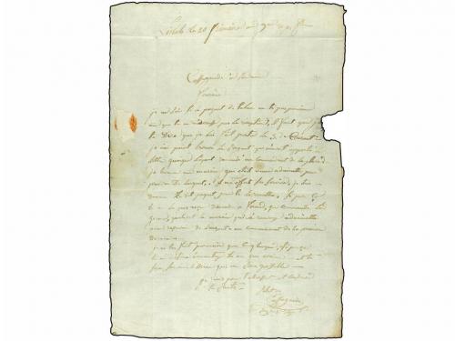 ✉ EGIPTO. 1799 (20 Frimaire). NAPOLEONIC OCCUPATION. LISBEH 