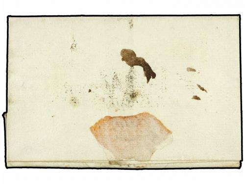 ✉ VENEZUELA. 1809 (31 Diciembre). GUAYRA a TARRAGONA (Barcel