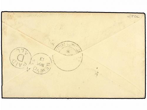✉ BRASIL. Sc. 46, 58(2). 1877. RIO DE JANEIRO a USA. 60 reis