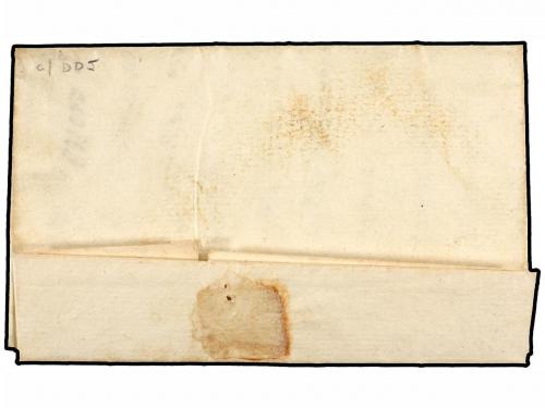 ✉ COLOMBIA. 1816 (27 Enero). GUERRA DE LA INDEPENDENCIA DE C