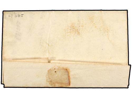 ✉ COLOMBIA. 1816 (27 Enero). GUERRA DE LA INDEPENDENCIA DE C