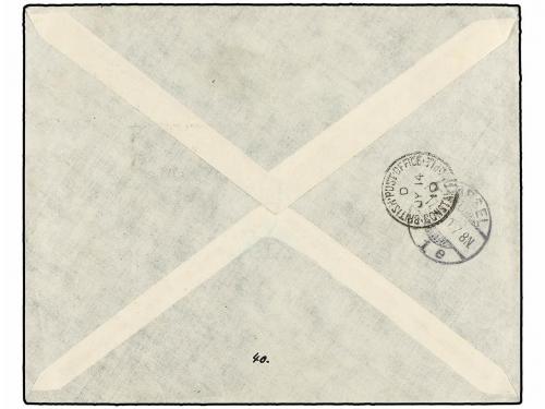 ✉ LEVANTE: CORREO INGLES. Sg. 24, L4 (2). 1910. CONSTANTINOP