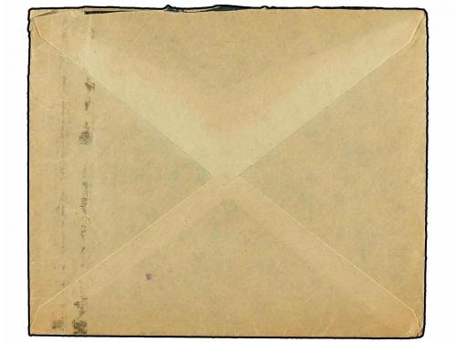 ✉ ESPAÑA ENTEROS POSTALES. 1931. BARCELONA a HOLANDA. 40 cts