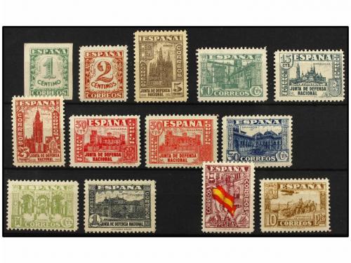 (**) ESPAÑA. Ed. 802/13. SERIE COMPLETA, reengomada. Cat. 46