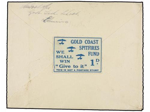 ¿ COSTA DE ORO. 1941 (10 Septiembre). GOLD COAST to LONDON.