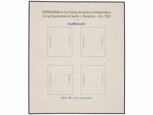 COLONIAS ESPAÑOLAS: MARRUECOS. Ed. 119/31. PRUEBAS DE LA HAB