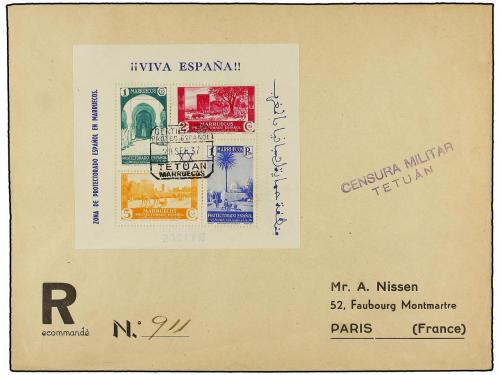 ✉ COLONIAS ESPAÑOLAS: MARRUECOS. Ed. 91/104. 1926. LARACHE. 