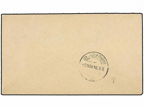 ✉ COLONIAS ESPAÑOLAS: CABO JUBY. Ed. 3A (3), 4A (2). 1916. C
