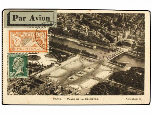 ✉ ESPAÑA. 1929 (19 Noviembre). LE BOURGET a MADRID. 30 cts. 