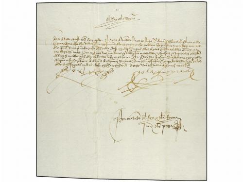 ✉ ESPAÑA. 1504 (Julio). SEGOVIA a VALLADOLID. Carta completa