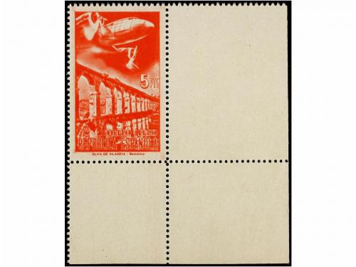 (*) ESPAÑA. Ed. NE 39/45. NO EMITIDOS. SERIE COMPLETA de cin