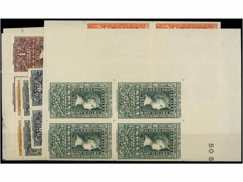 ** ESPAÑA. Ed. 1075/82. CENTENARIO. Serie completa en bloque