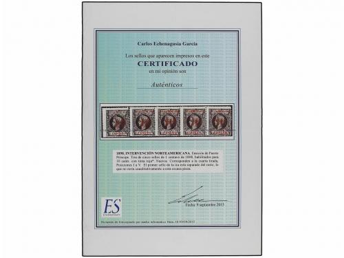 **/* CUBA. Ed. 15+15hp. PUERTO PRÍNCIPE. 10 cents. s. 1 ctvo