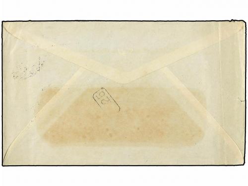 ✉ ESPAÑA ENTEROS POSTALES. 1926. BARCELONA a HOLANDA. 40 cts