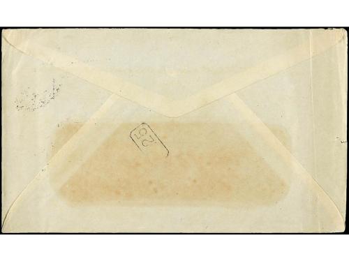 ✉ ESPAÑA ENTEROS POSTALES. 1926. BARCELONA a HOLANDA. 40 cts