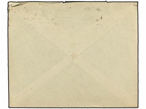 ✉ ESPAÑA ENTEROS POSTALES. 1936. BARCELONA a HOLANDA. 40 cts