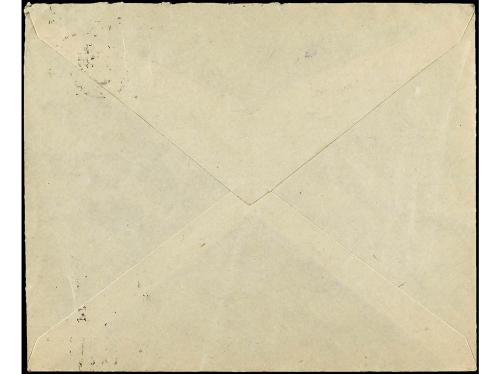 ✉ ESPAÑA ENTEROS POSTALES. 1932. BARCELONA a HOLANDA. 40 cts