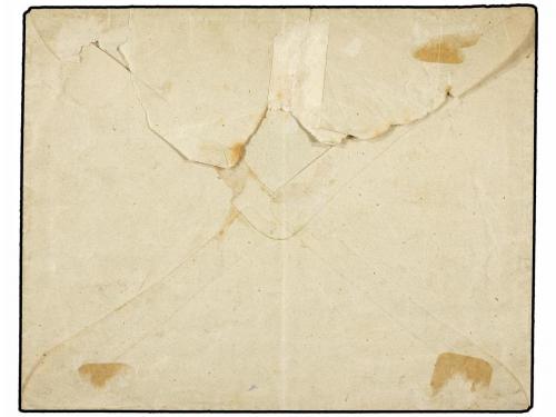✉ ESPAÑA. Ed. 51. 1861. BARCELONA correo interior. SOBRE MEC