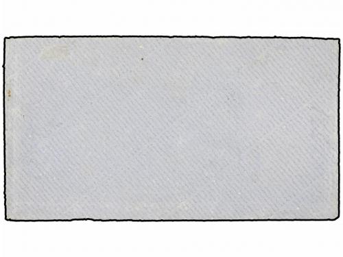 ✉ ESPAÑA. Ed. 67. 1864. FRONTAL. TARREGA a LA HABANA. 1 real
