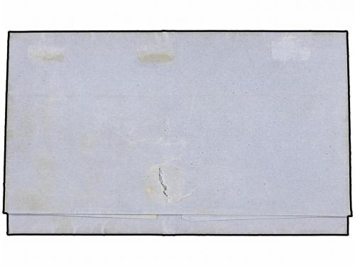 ✉ PERU. Yv. 7. 1860 (23 Nov.). NEPEÑA a CALLAO. 1 peseta roj