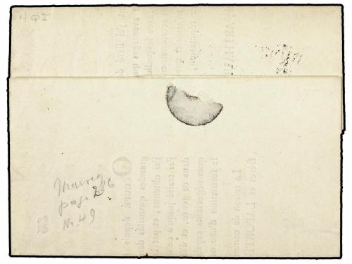 ✉ FRANCIA. 1812. TONNEINS a BORDEAUX. Marca PETITE-POSTE/BOR
