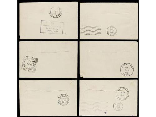 ✉ GAMBIA. 1941 (11 Dic.). FIRST FLIGHT AMERICAN-AFRICAN FERR